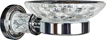 Фото Мыльница Boheme Murano Cristal 10903-CRST-СH подвесная хром