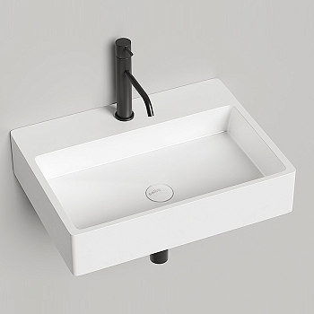 Фото Раковина Salini Ottavia 1103101G подвесная 59.5 см, цвет белый глянцевый,