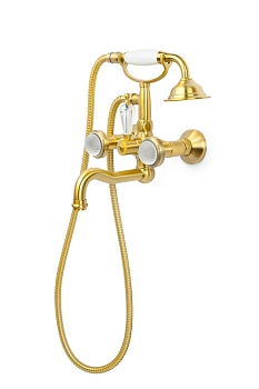 Фото Смеситель для ванны Boheme Satine 313-ST бронза