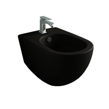 Фото Биде подвесное Artceram File 2.0 FLB003 17 00 черный матовый