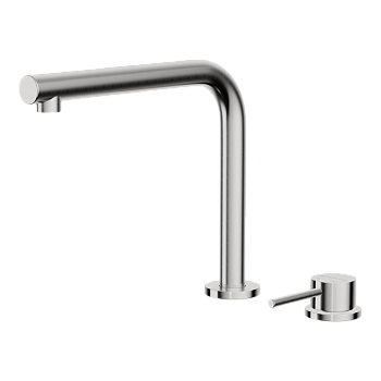 Фото Смеситель для кухни Omoikiri Nara-BN 4994328 нержавеющая сталь