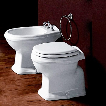 Фото Унитаз напольный Simas Arcade AR811bi выпуск в стену