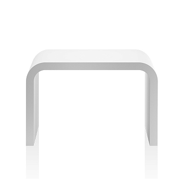 Фото Подставка для ног Decor Walther Stone 0974350 напольный, белый матовый