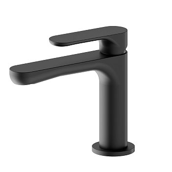 Фото Смеситель Newform Linfa II 69412.01.093 для раковины, черный матовый