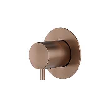 Фото Смеситель Newform X-Steel 316 67671EX.59.067 для душа, медь браш PVD