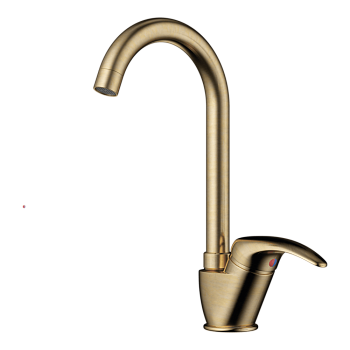 Фото Смеситель для кухни Omoikiri Umi-AB-022 4994262 античная латунь