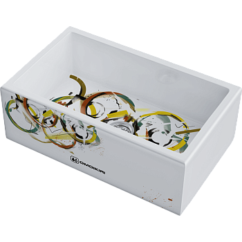 Фото Кухонная мойка Omoikiri Mikura 76-Tokyo 3- 4993174 белый