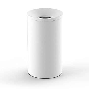 Фото Мусорный бак Decor Walther Basic 0615650 напольный 60 л, белый матовый