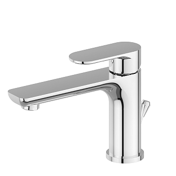 Фото Смеситель Newform Extro 69309.21.018 для раковины с донным клапаном, хром глянец