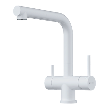 Фото Смеситель для кухни Omoikiri Takamatsu-S-WH 4994357 белый