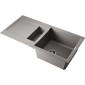 Фото Кухонная мойка Omoikiri Sakaime 86-2-GR 4993560 leningrad grey
