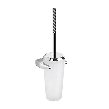 Фото Ершик Colombo Road B8007.CRQ-VAN подвесной хром глянец/стекло матовое