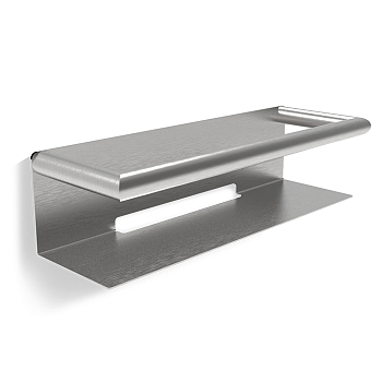 Фото Полка Decor Walther Mikado 0863976 подвесная 30x10 см, сталь матовая