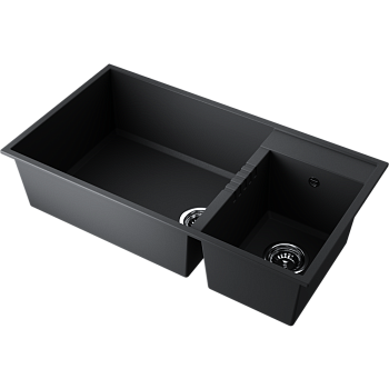 Фото Кухонная мойка Omoikiri Tedori 85-2-U-BL 4993940 черный