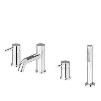 Фото Смеситель Newform XT 4280C.21.018 для ванны, хром глянец