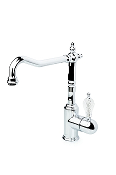 Фото Смеситель для кухни Boheme Tradizionale 103-CRST хром