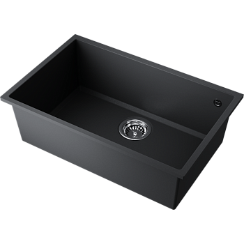 Фото Кухонная мойка Omoikiri Tedori 66-U-BL 4993972 черный