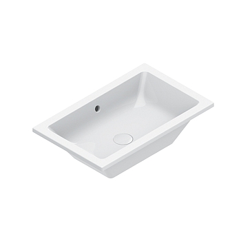 Фото Раковина Catalano Zero 124610001 встраиваемая 60 см, цвет белый глянцевый