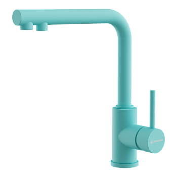 Фото Смеситель для кухни Omoikiri Nakagawa 2 Plus-AZ 4994442 azur blue