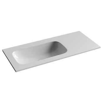 Фото Раковина Ceramicanova Grace CN7014wx мебельная 101 × 45,7 × 13,7 см, белый глянцевый