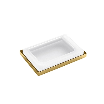 Фото Мыльница Colombo Look B1640.OM-VAN настольная золото матовое