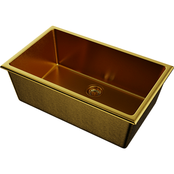 Фото Кухонная мойка Omoikiri Okinoshima 76-U/I-G Matt 4993169 золото матовое