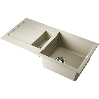 Фото Кухонная мойка Omoikiri Sakaime 86-2-BE 4993118 ваниль