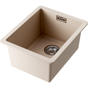 Фото Кухонная мойка Omoikiri Kata 34-U-SA 4993420 бежевый