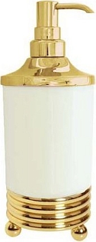 Фото Дозатор жидкого мыла Boheme Hermitage 10359 настольный золото