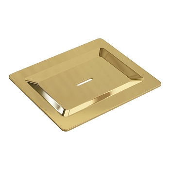 Фото Мыльница для полки Boheme Space 10966-G-SOAP подвесная золото глянец