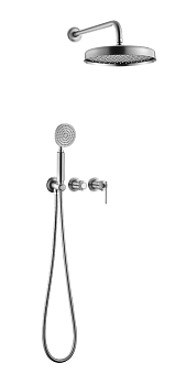 Фото Душевая система Boheme Eterna 174-NB nickel brush, никель матовый