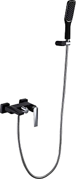 Фото Смеситель для ванны Boheme Venturo 373-B черный матовый