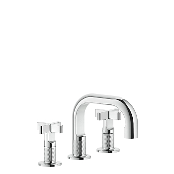 Фото Смеситель для раковины Gessi Inciso 58111#031 с донным клапаном, хром глянец
