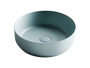 Фото Раковина Ceramicanova Element CN6022MLG накладная 39 × 39 × 12 см, зеленый матовый