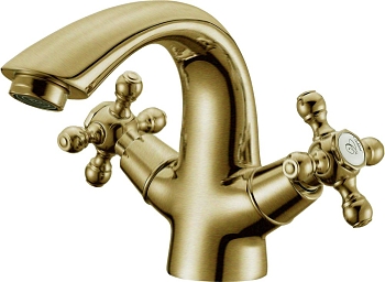 Фото Смеситель для раковины Boheme Medici Presente 311 бронза глянец