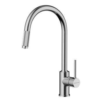 Фото Смеситель для кухни Omoikiri Tamura-BN 4994334 нержавеющая сталь