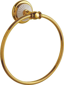 Фото Кольцо Boheme Palazzo 10105 для полотенец золото глянец