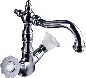 Фото Смеситель для раковины Boheme Camelia 272 хром