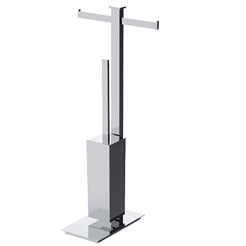 Фото Стойка Colombo Units B9108.CR напольная хром глянец