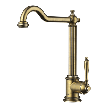 Фото Смеситель для кухни Omoikiri Toshima-AB-022 4994324 античная латунь