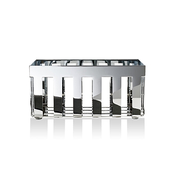 Фото Коробка Decor Walther Universal 0845800 настольная 20x12,5x9,5 см, хром