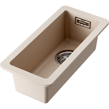Фото Кухонная мойка Omoikiri Kata 20-U-SA 4993419 бежевый