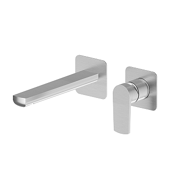 Фото Смеситель Newform Haka 72026E.59.066 для раковины, нержавеющая сталь браш браш