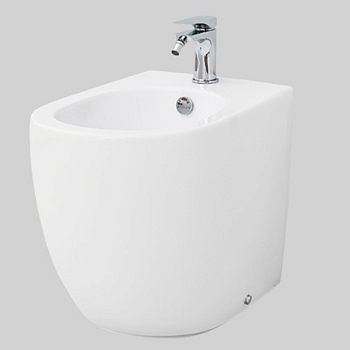 Фото Биде напольное Artceram File 2.0 FLB004 05 00 белый хром