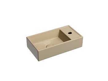 Фото Раковина Ceramicanova Element CN6051LMC подвесная 41 × 22,5 × 10,5 см, капучино матовый