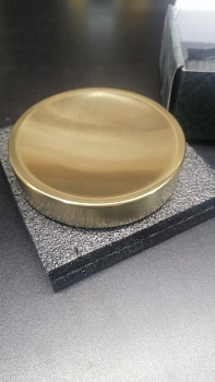 Фото Мыльница Boheme 10963-MG настольная, matt gold, золото матовое