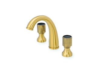 Фото Смеситель для раковины Boheme Royal 317-Royal/CRST black бронза