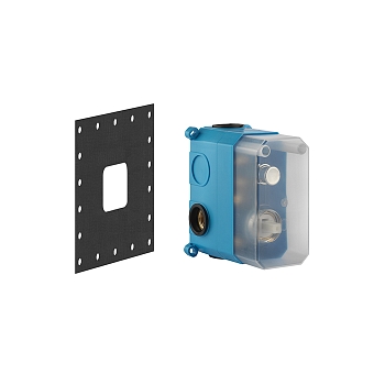 Фото Скрытая часть смесителя Gessi Emporio Via manzoni 38669#149 на 2 потока, никель браш