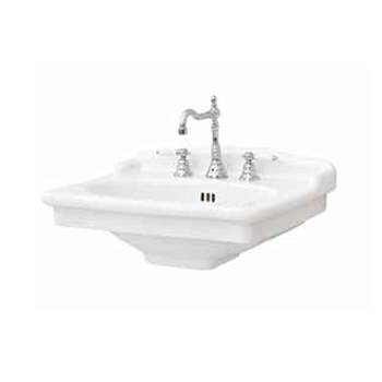 Фото Раковина Artceram Hermitage HEL002 01 00*1 подвесная 68 см, цвет белый