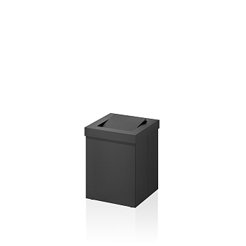 Фото Корзина Decor Walther 0611160 настольная 12x12x15 см, черный матовый